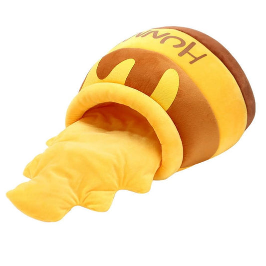 Cozy Honey Jar Cat Bed