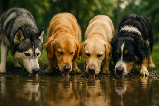 Dog Hydration Guide: Early Signs & 15-sec Calculator