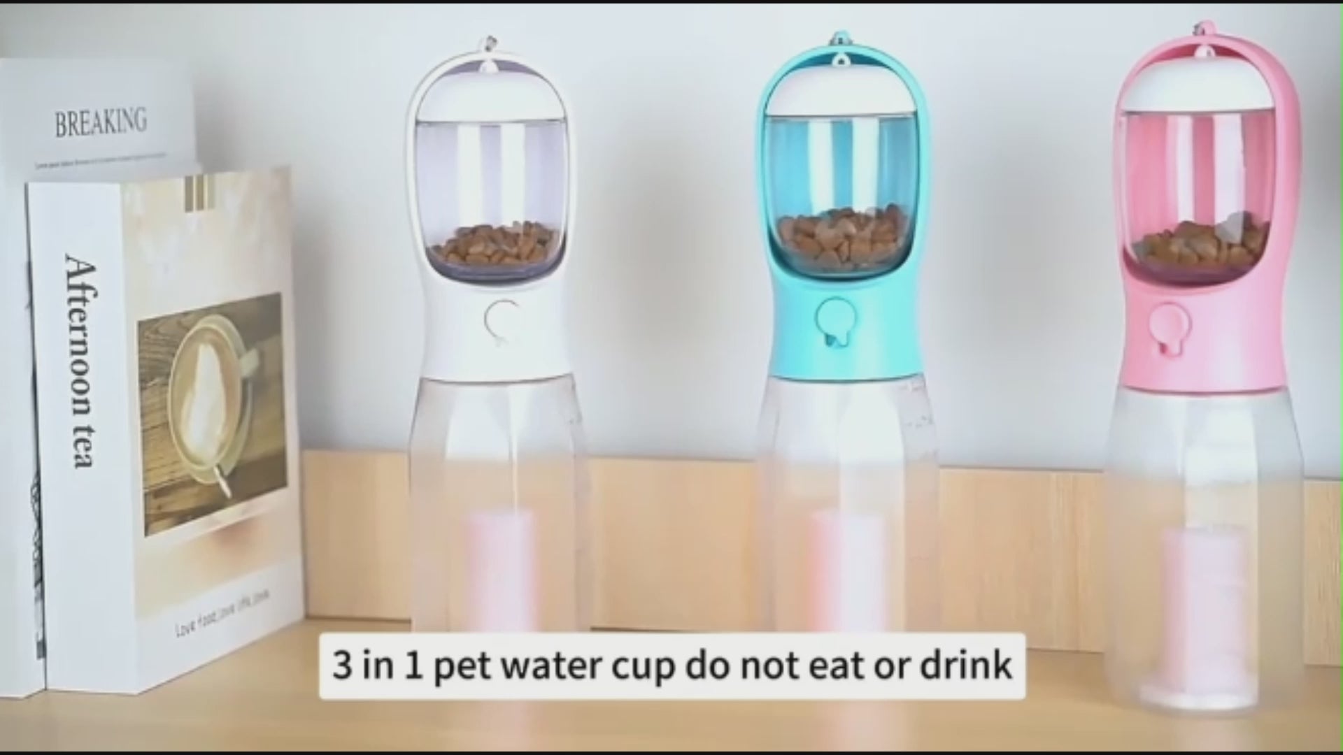 3-in-1 Portable Dog Water Bottle for Travel | ShopiX Pet Care